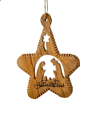 The finest olive wood Christmas ornaments, nativities, and crosses from ...